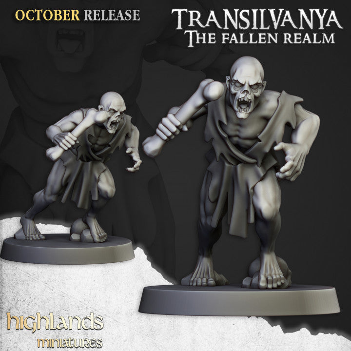 Highlands Miniatures Ghouls