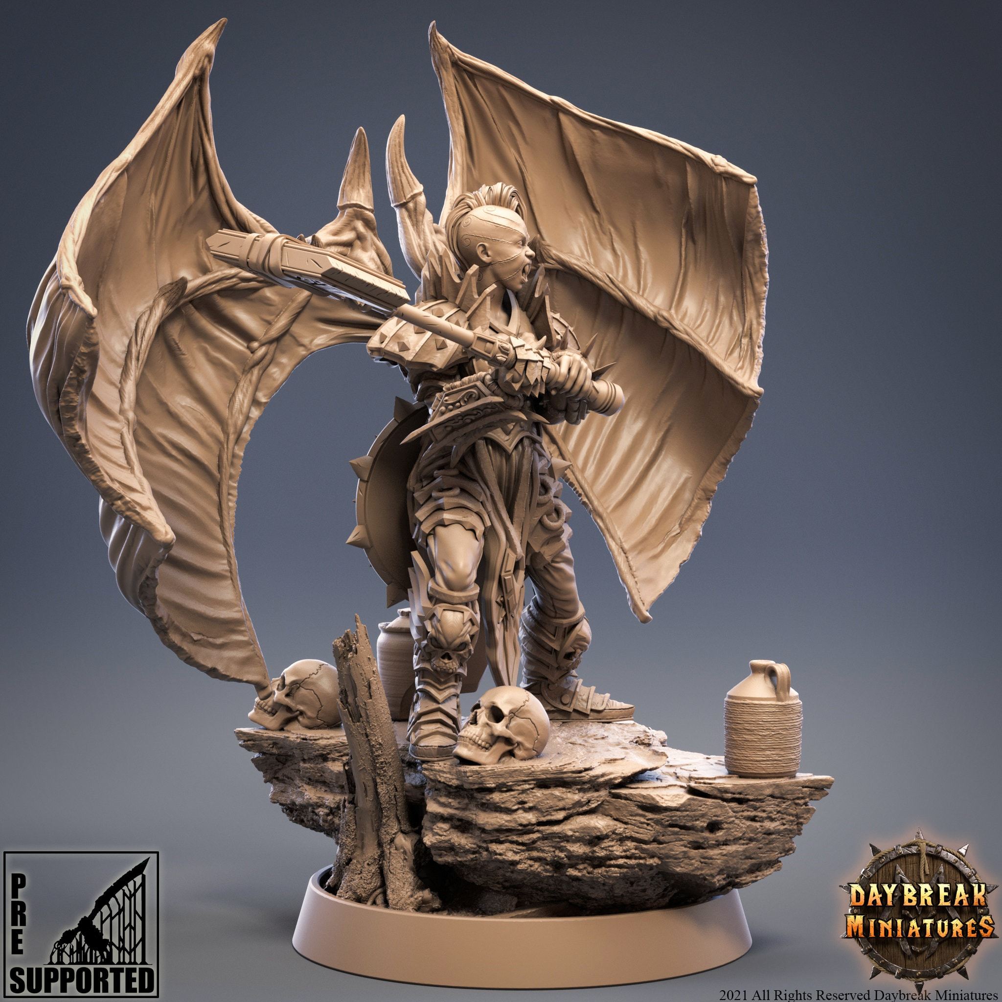 Argilia Unterstrachen Liquidizer of the living| Vampires of Strachenfeld| 28/32/54/75mm Daybreak Miniatures D&D TABLETOP GAMING MINIATURES Border3d 