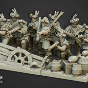 Arquebusier Unit Highlands Miniatures- | Border3d D&D TABLETOP GAMING MINIATURES Border3d Limited Liability Company 