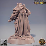 Chlodvig du Marteau Lourd by Daybreak Miniatures- | Border3d D&D TABLETOP GAMING MINIATURES Border3d Limited Liability Company 