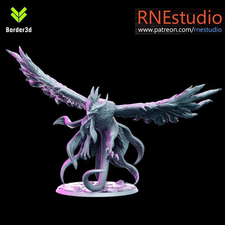 Cockatricer - Monestre - DnD RN Estudio D&D TABLETOP GAMING MINIATURES Border3d 