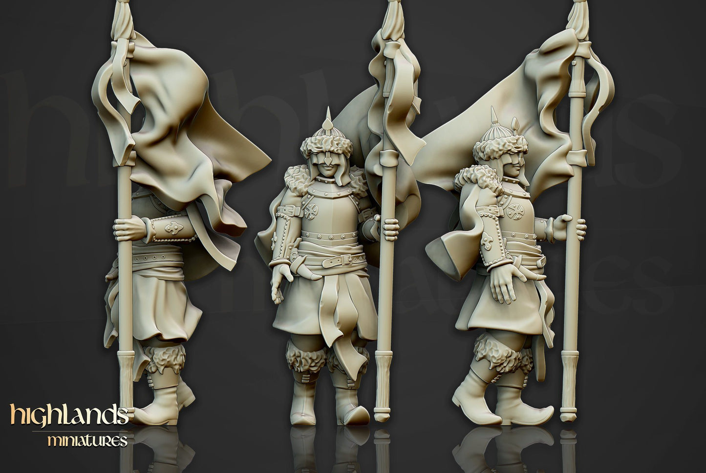 Daughters of Volhynia July Release Highlands Miniatures D&D TABLETOP GAMING MINIATURES Border3d 