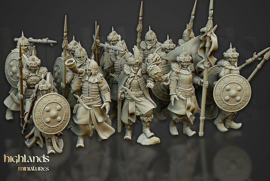 Daughters of Volhynia July Release Highlands Miniatures D&D TABLETOP GAMING MINIATURES Border3d 