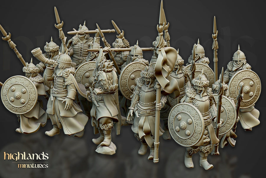 Daughters of Volhynia July Release Highlands Miniatures D&D TABLETOP GAMING MINIATURES Border3d 