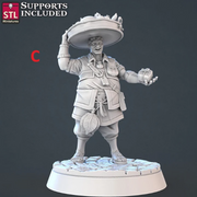 Set di venditori di cibo - Miniature STL