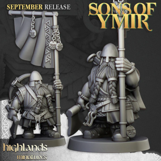 Dwarf Crossbowmen - Sons of Ymir - Highlands Miniatures