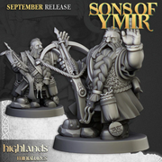 Dwarf Crossbowmen - Sons of Ymir - Highlands Miniatures