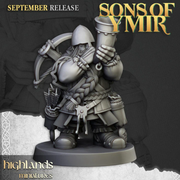 Dwarf Crossbowmen - Sons of Ymir - Highlands Miniatures