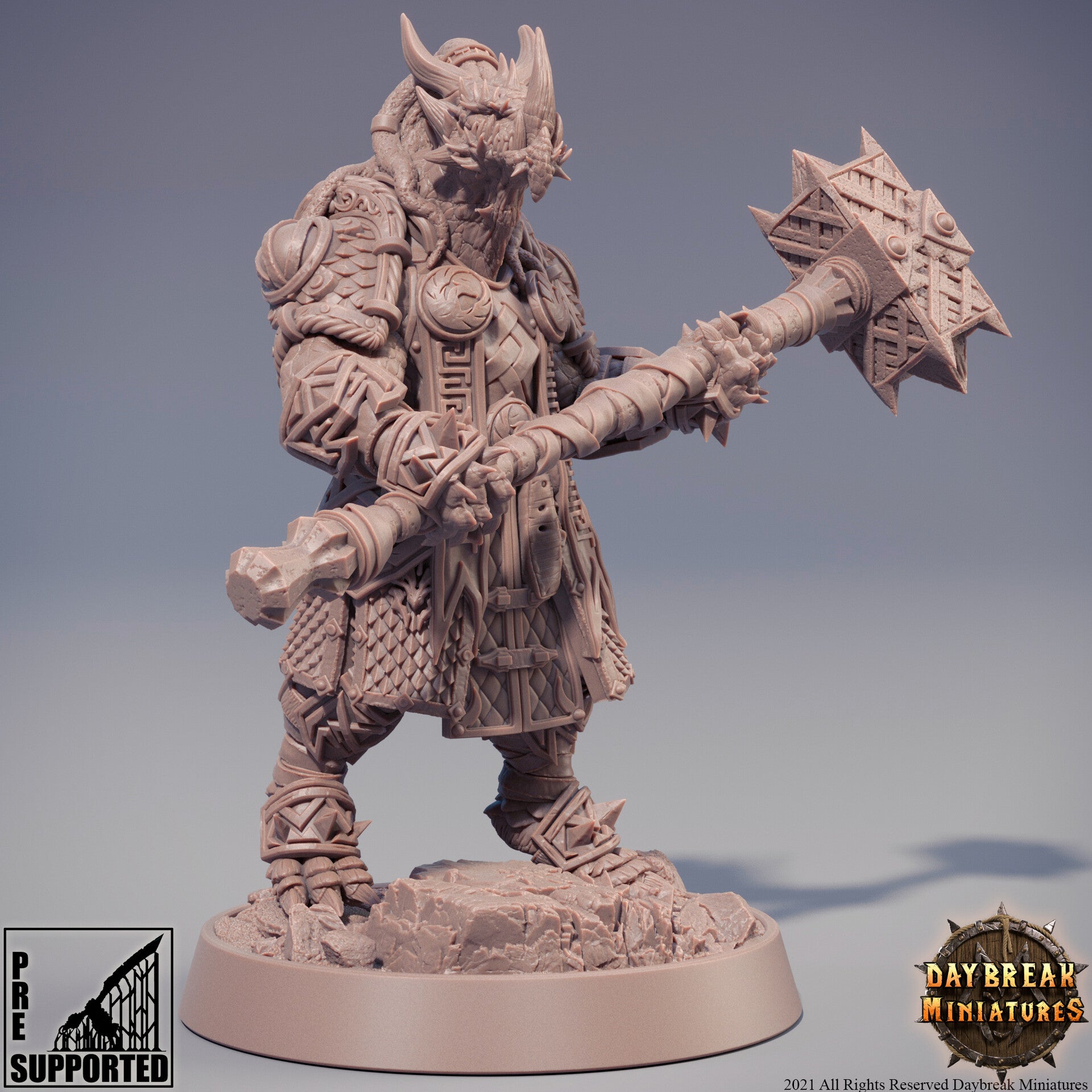 Goshenite Neverguesser by Daybreak Miniatures - | Border3d Border3d Limited Liability Company 