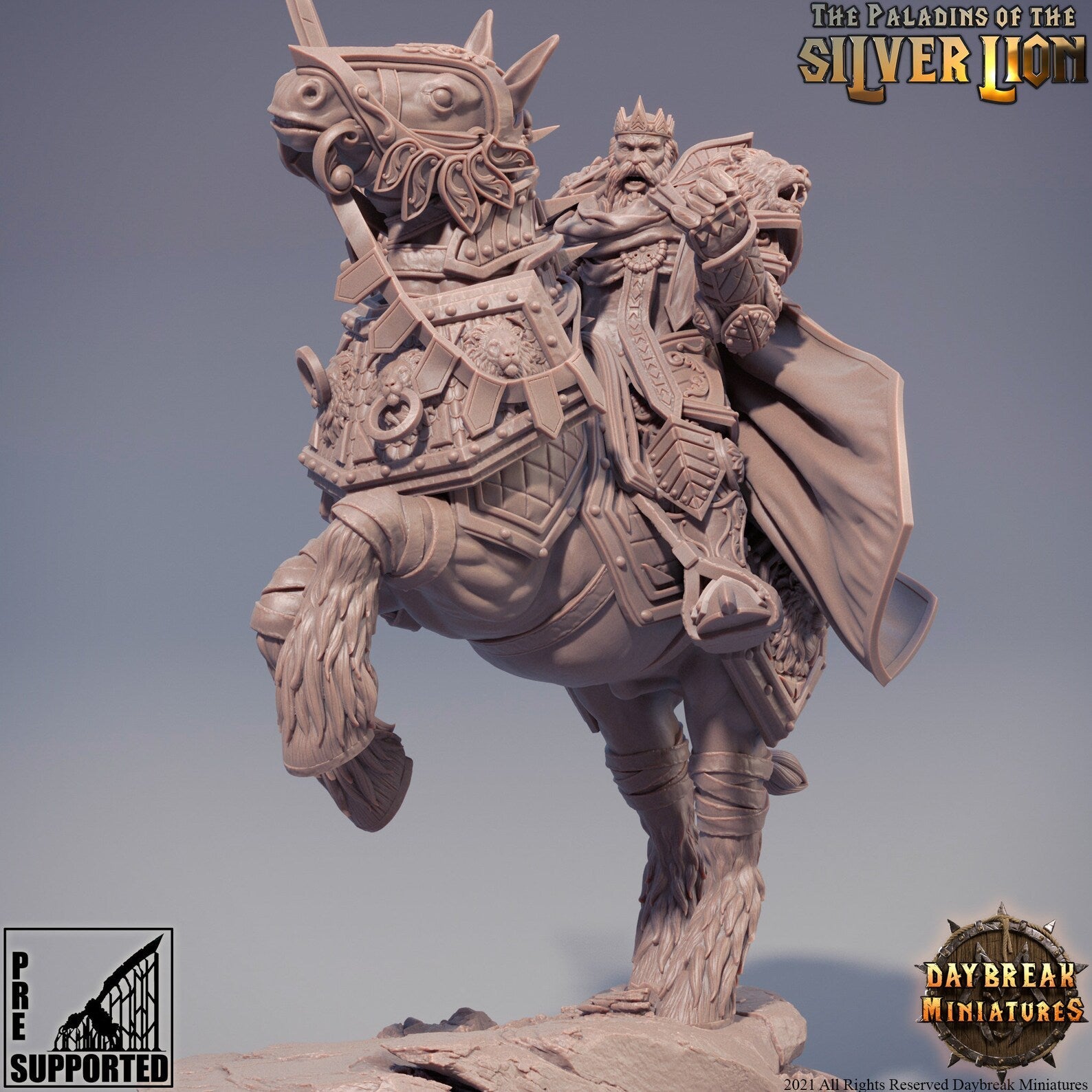 Grand Prêtre Ferdinand du Lion DayBreak Miniatures- | Border3d D&D TABLETOP GAMING 