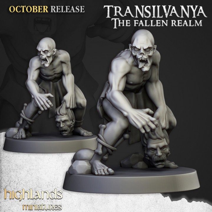 Highlands Miniatures Ghouls