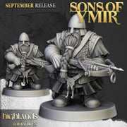 Dwarf Crossbowmen - Sons of Ymir - Highlands Miniatures