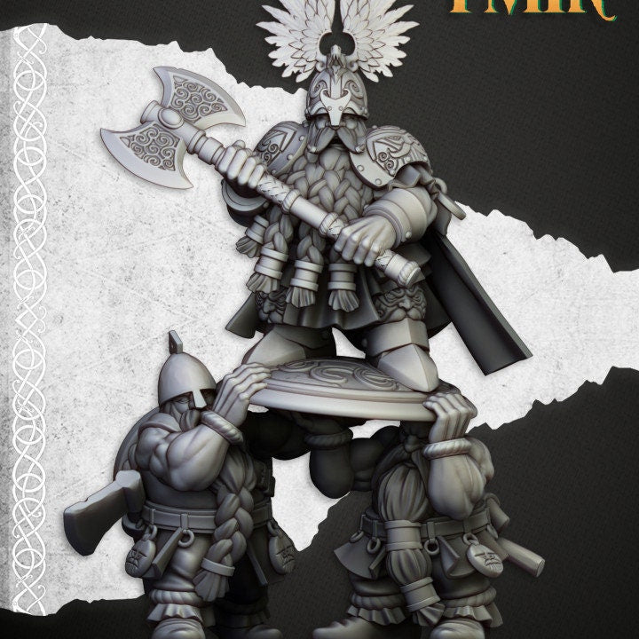 Koning Ulric - Sons of Ymir - Highlands Miniatures