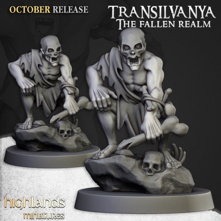 Highlands Miniatures Ghouls