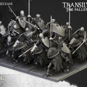 Spectres of Transilvanya - Mounted Skeleton Unit af Highlands Miniatures