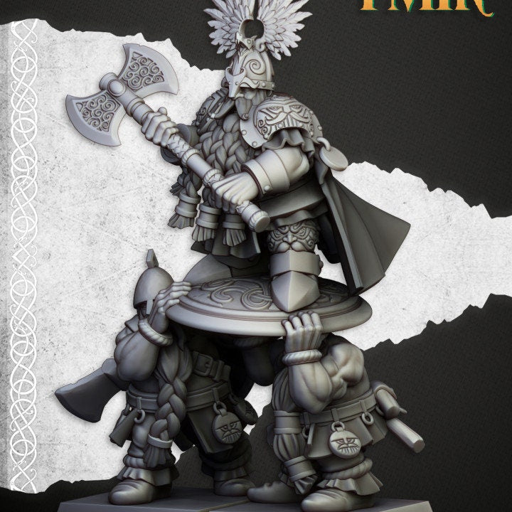 King Ulric - Sons of Ymir - Highlands Miniatures