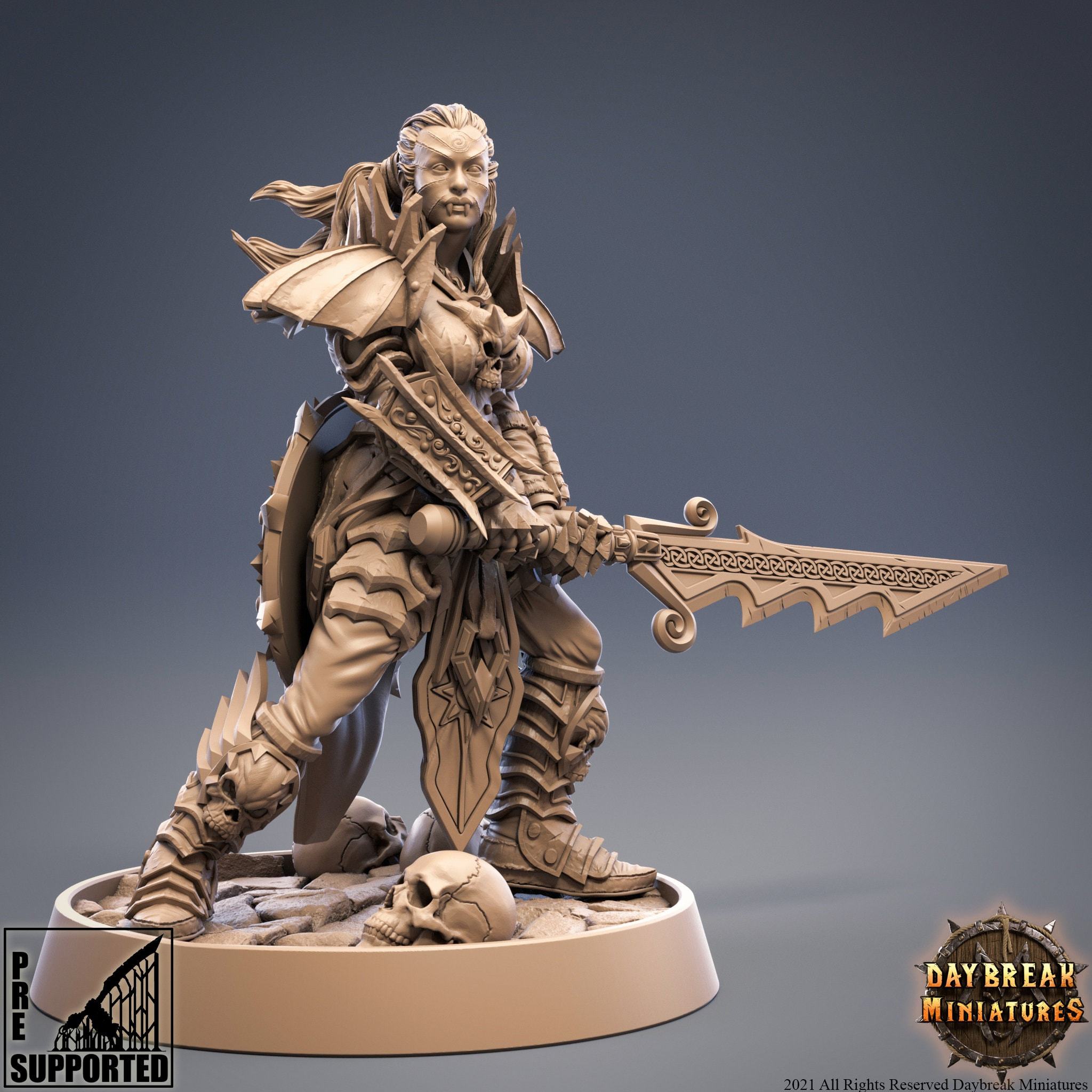 Ivana Raasna Vampires of Strachenfeld 28/32/54/75mm Daybreak Miniatures D&D TABLETOP 