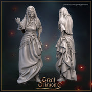 Madame Astra Great Grimoire Miniatures D&D TABLETOP GAMING MINIATURES Border3d 