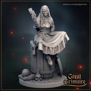 Madame Astra Great Grimoire Miniatures D&D TABLETOP GAMING MINIATURES Border3d 