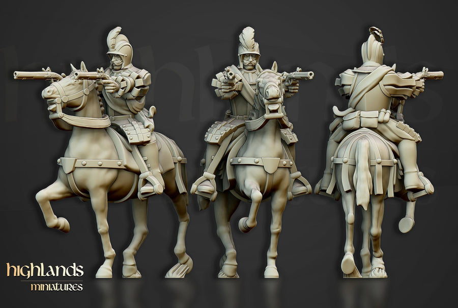 The Black Riders August Release Highlands Miniatures D&D TABLETOP GAMING MINIATURES Border3d 