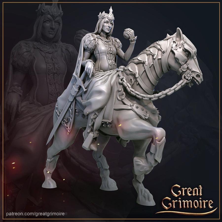 The Second Horseman War Great Grimoire Miniatures D&D TABLETOP GAMING MINIATURES Border3d 