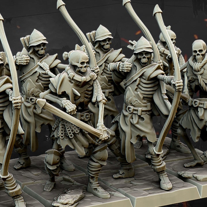 Undead Archers - Highlands Miniatures- | Border3d Games Border3d Limited Liability Company Unit 